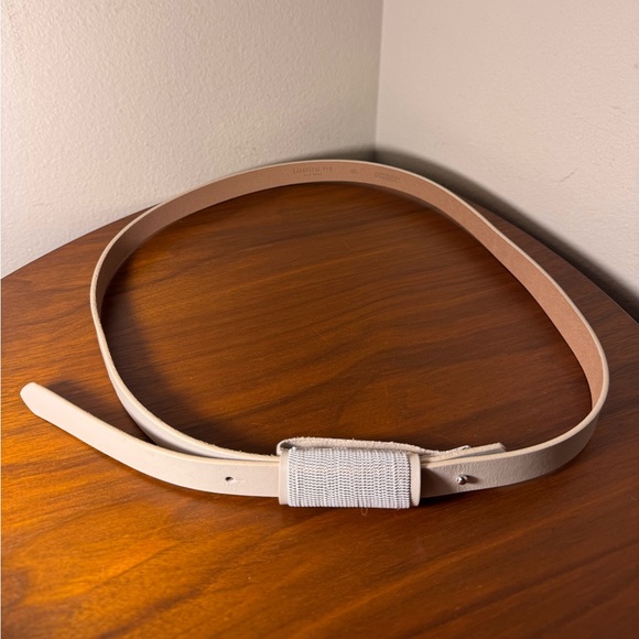 Lafayette 148 New York Leather and Chainmail Belt Size XL main image 6